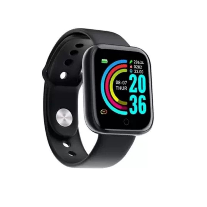 Smartwatch D20 - Relógio Inteligente y68 Esportivo Bluetooth Android/iOS